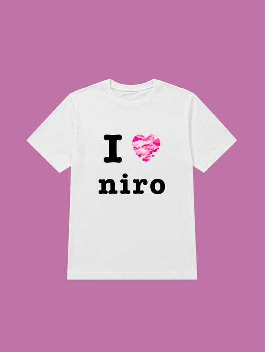 t-shirt I love Niro
