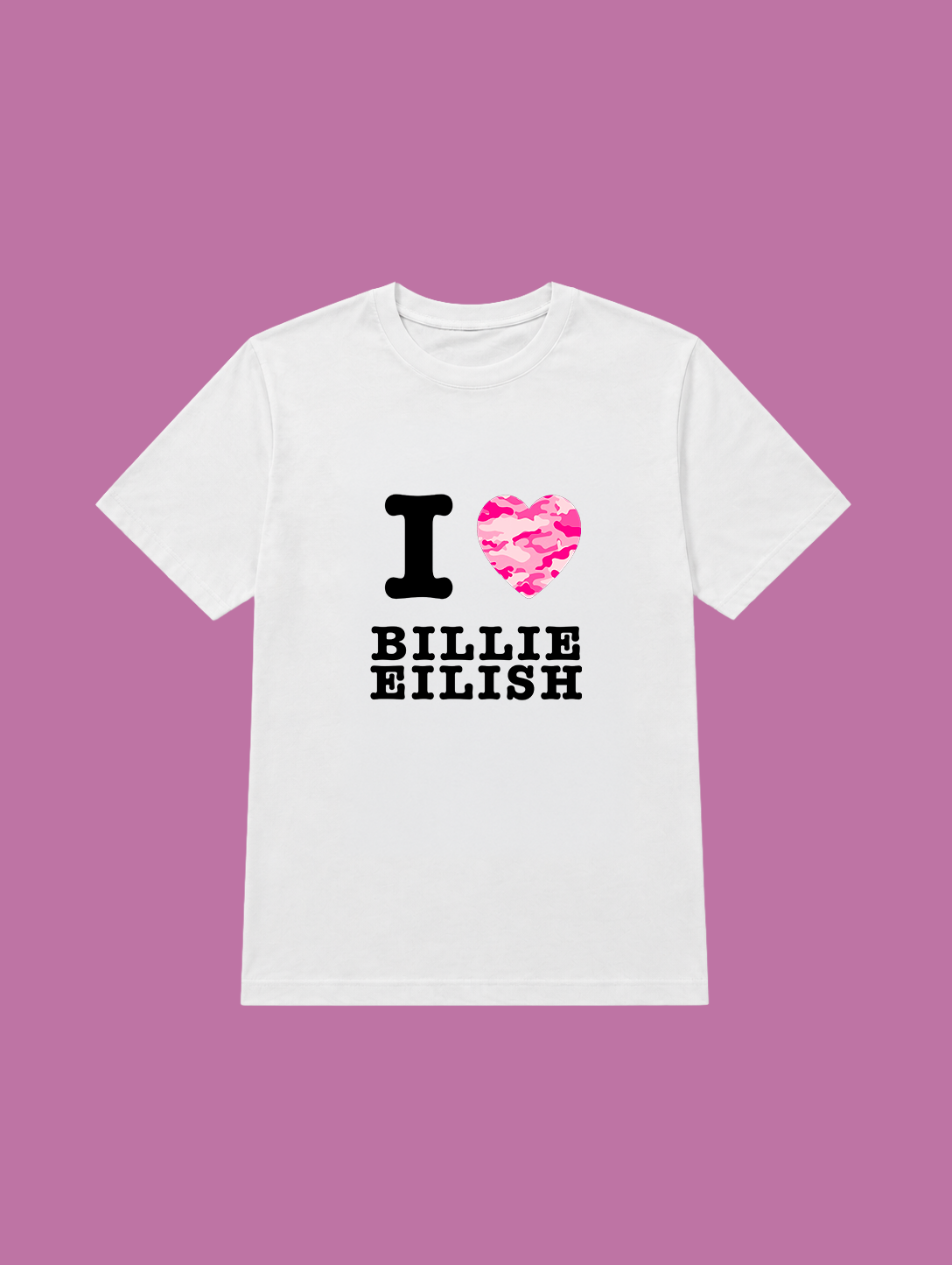t-shirt I love billie eilish