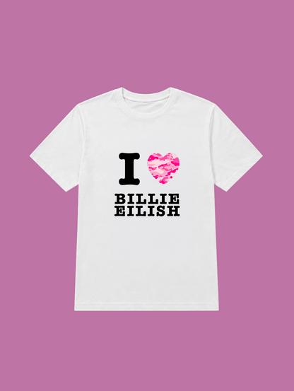 t-shirt I love billie eilish