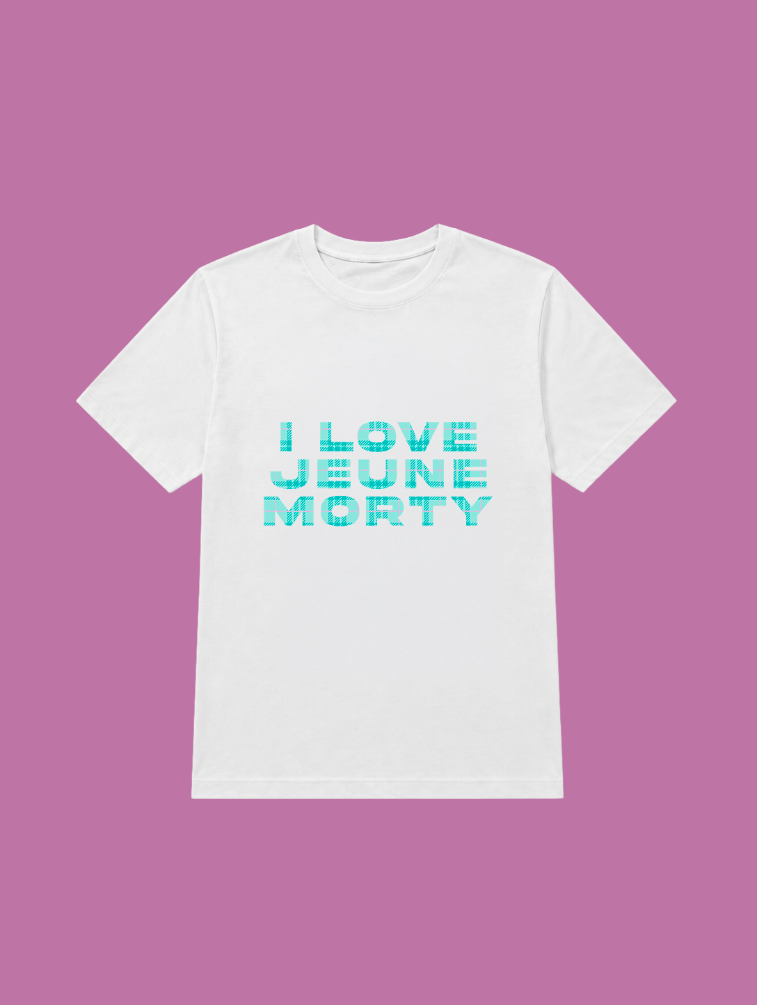 t-shirt I LOVE JEUNE MORTY
