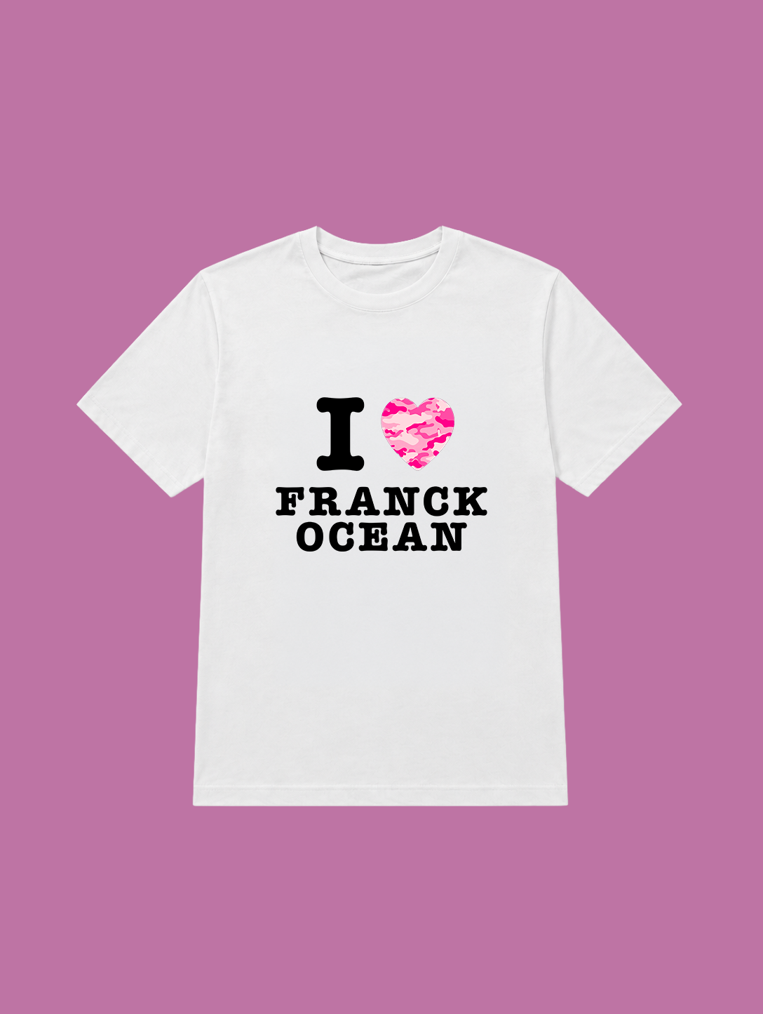 t-shirt I love franck ocean