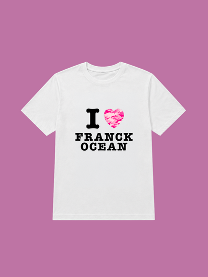t-shirt I love franck ocean
