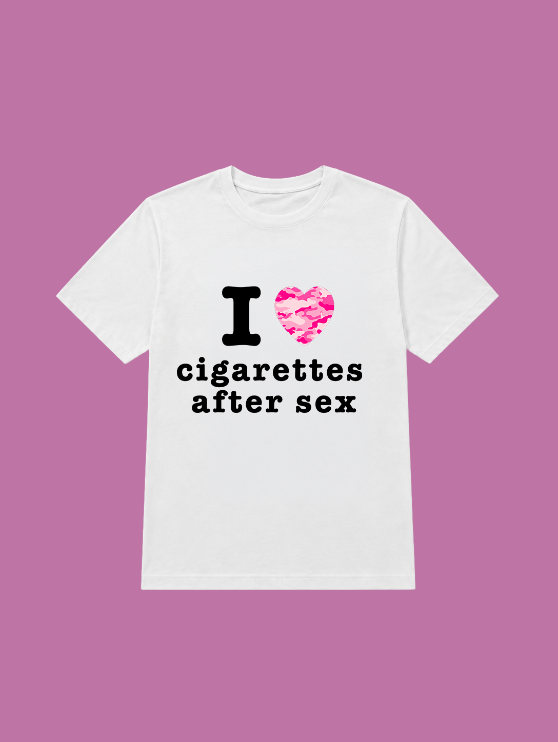 t-shirt I love cigarettes after sex