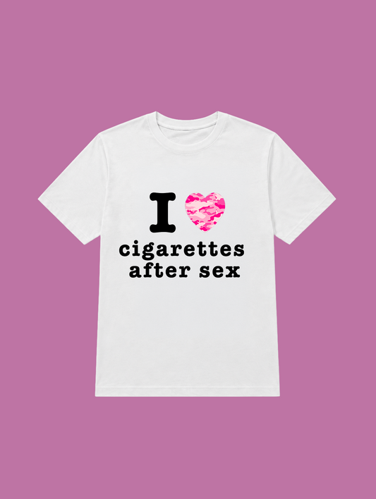 t-shirt I love cigarettes after sex