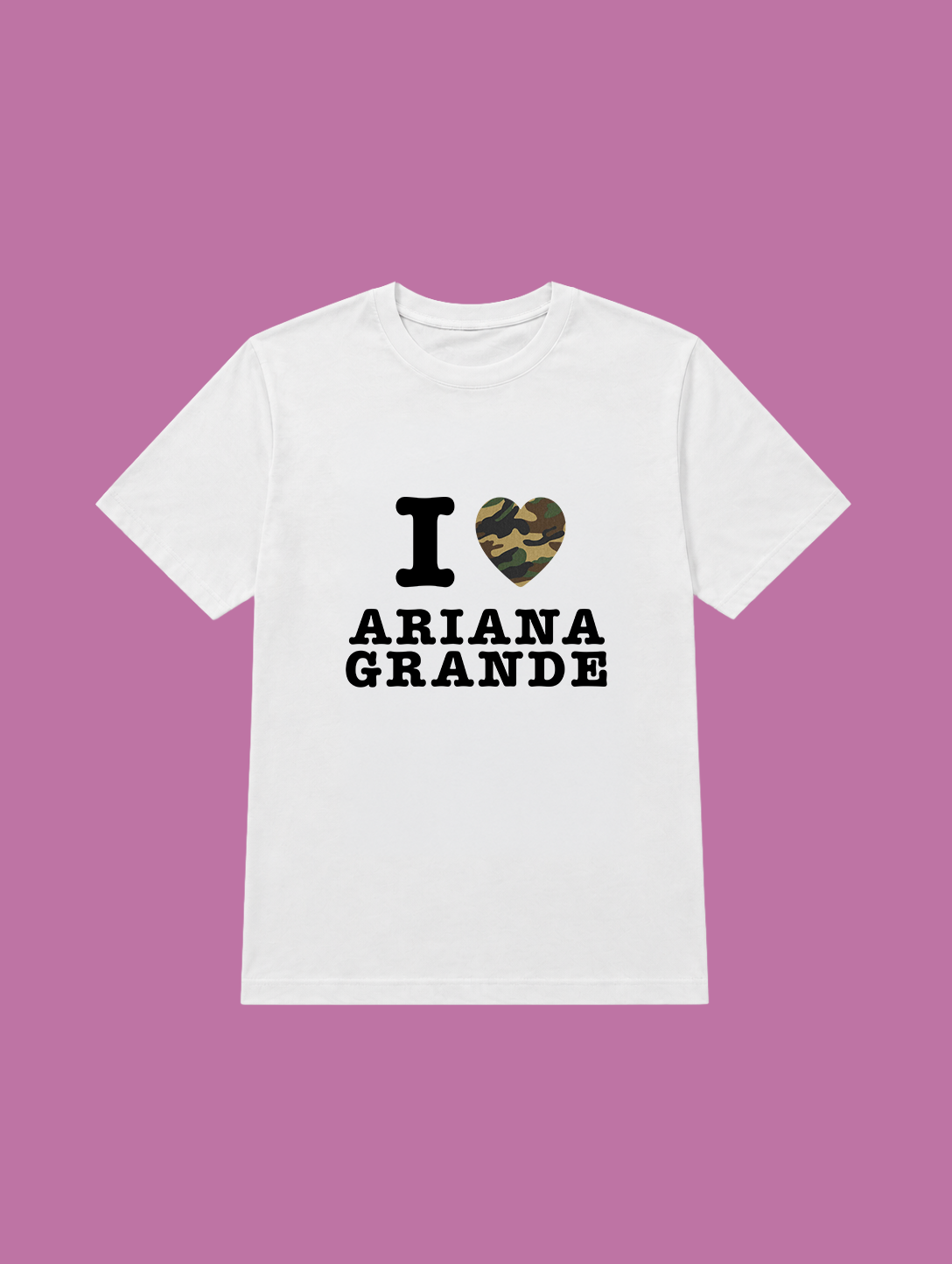 t-shirt I love Ariana grande
