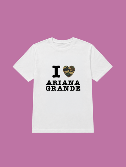 t-shirt I love Ariana grande