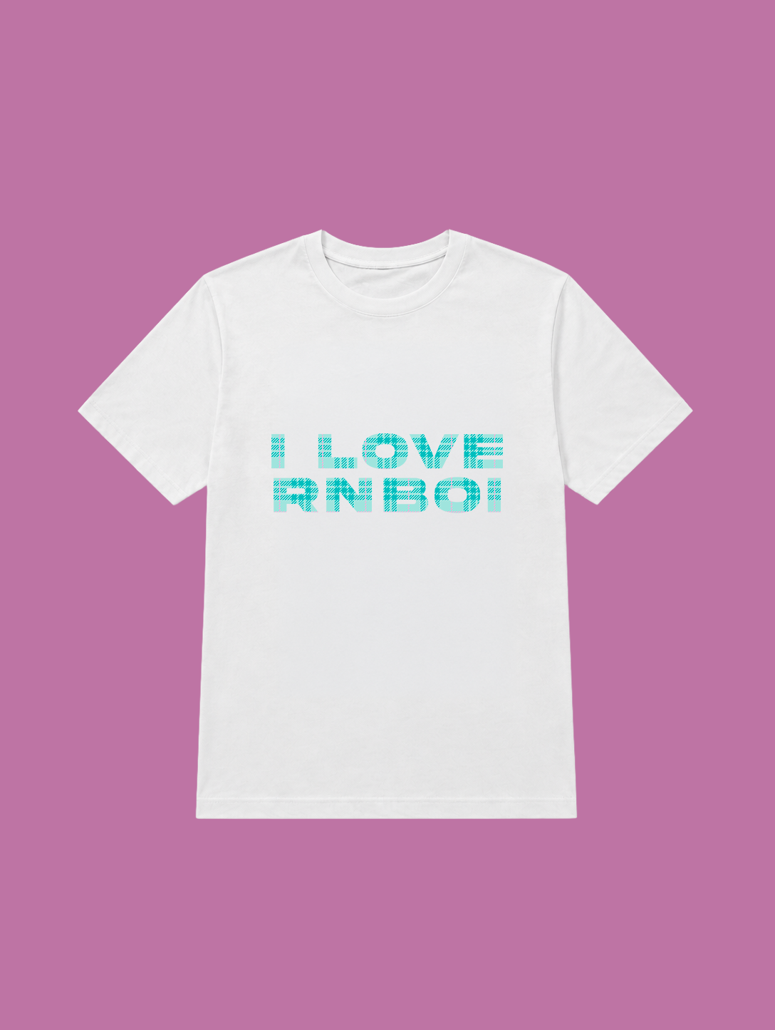 t-shirt I LOVE RNBOI