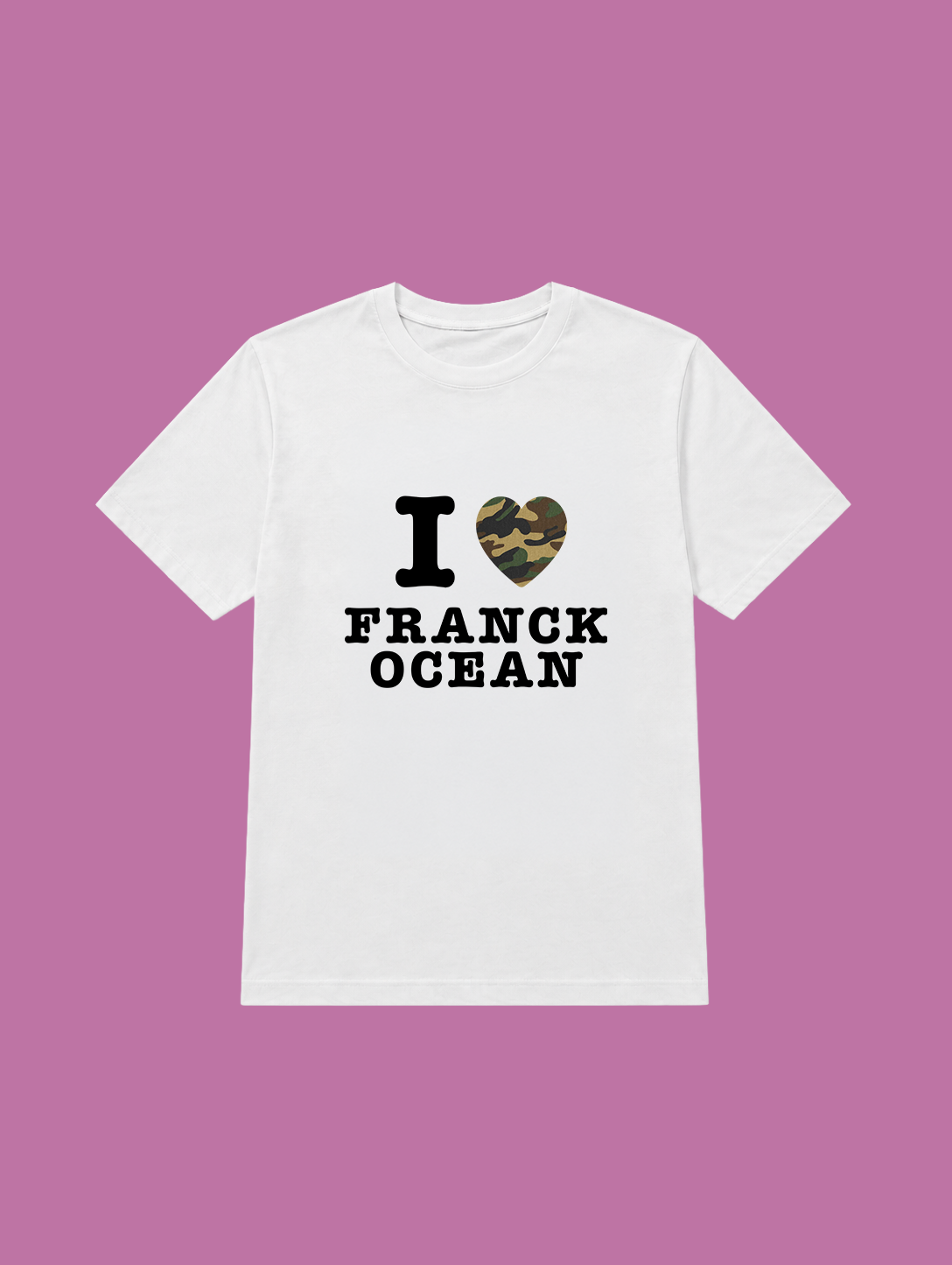 t-shirt I love franck ocean