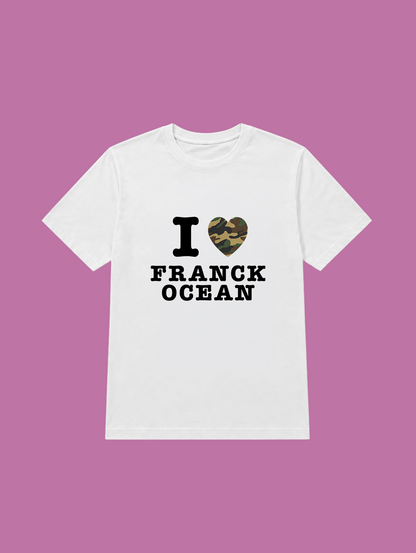 t-shirt I love franck ocean