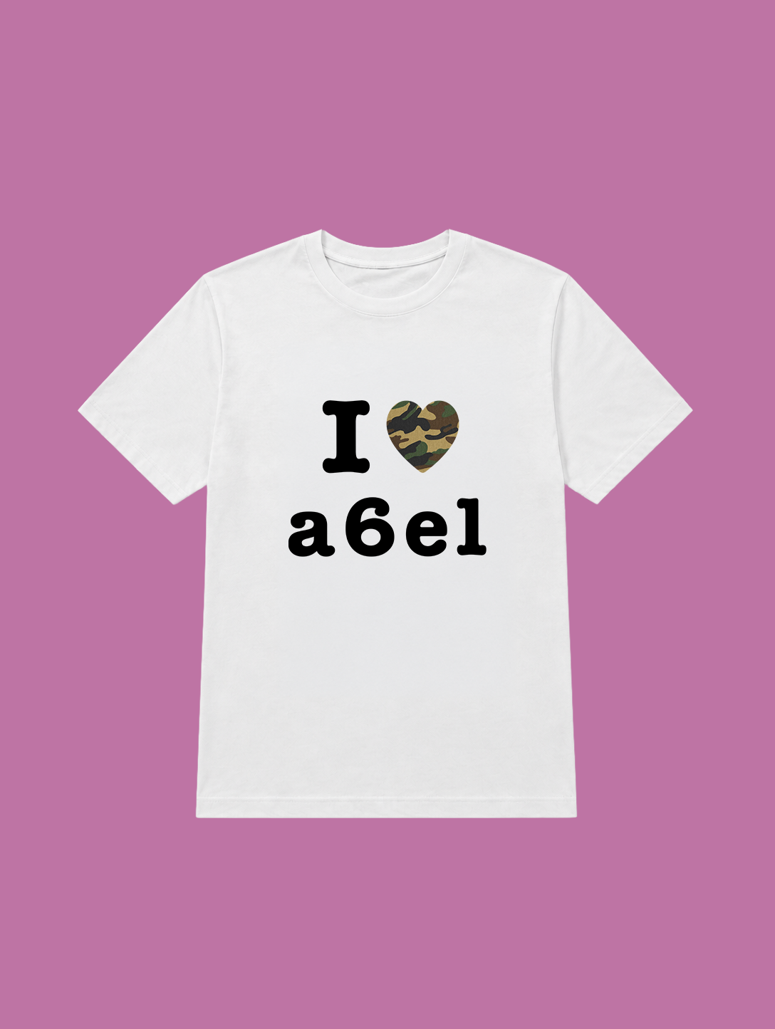 t-shirt I love a6el