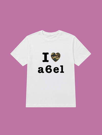t-shirt I love a6el