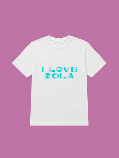 t-shirt I LOVE ZOLA