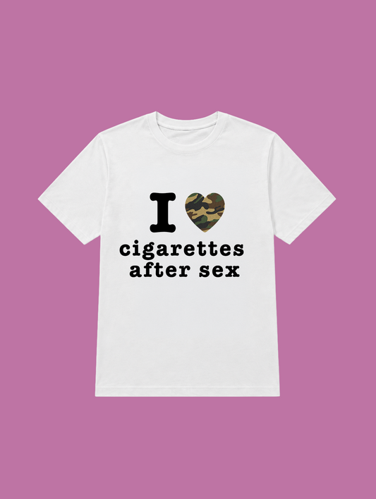 t-shirt I love cigarettes after sex