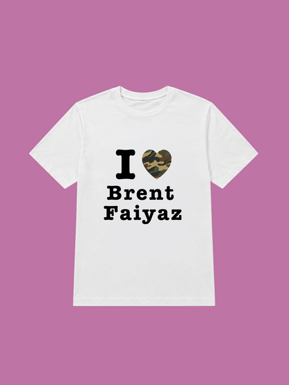 t-shirt I love Brent Faiyaz