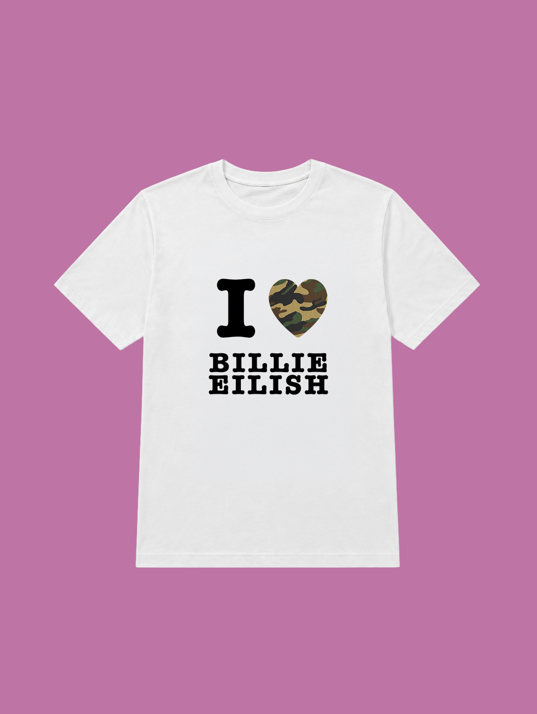 t-shirt I love billie eilish
