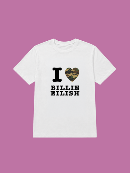 t-shirt I love billie eilish