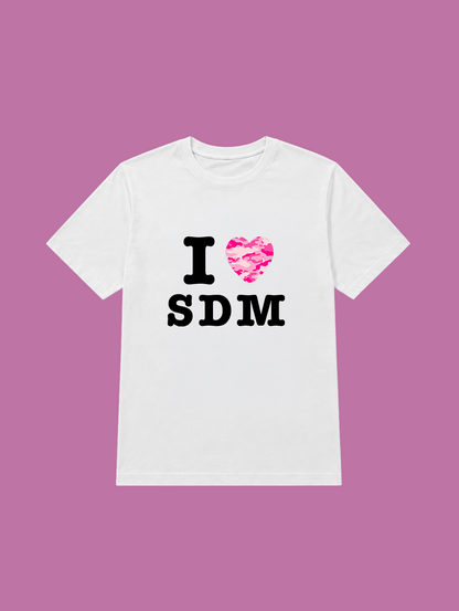 t-shirt I love SDM
