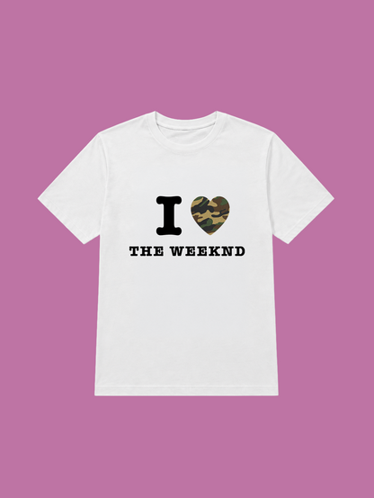 t-shirt I love The Weeknd