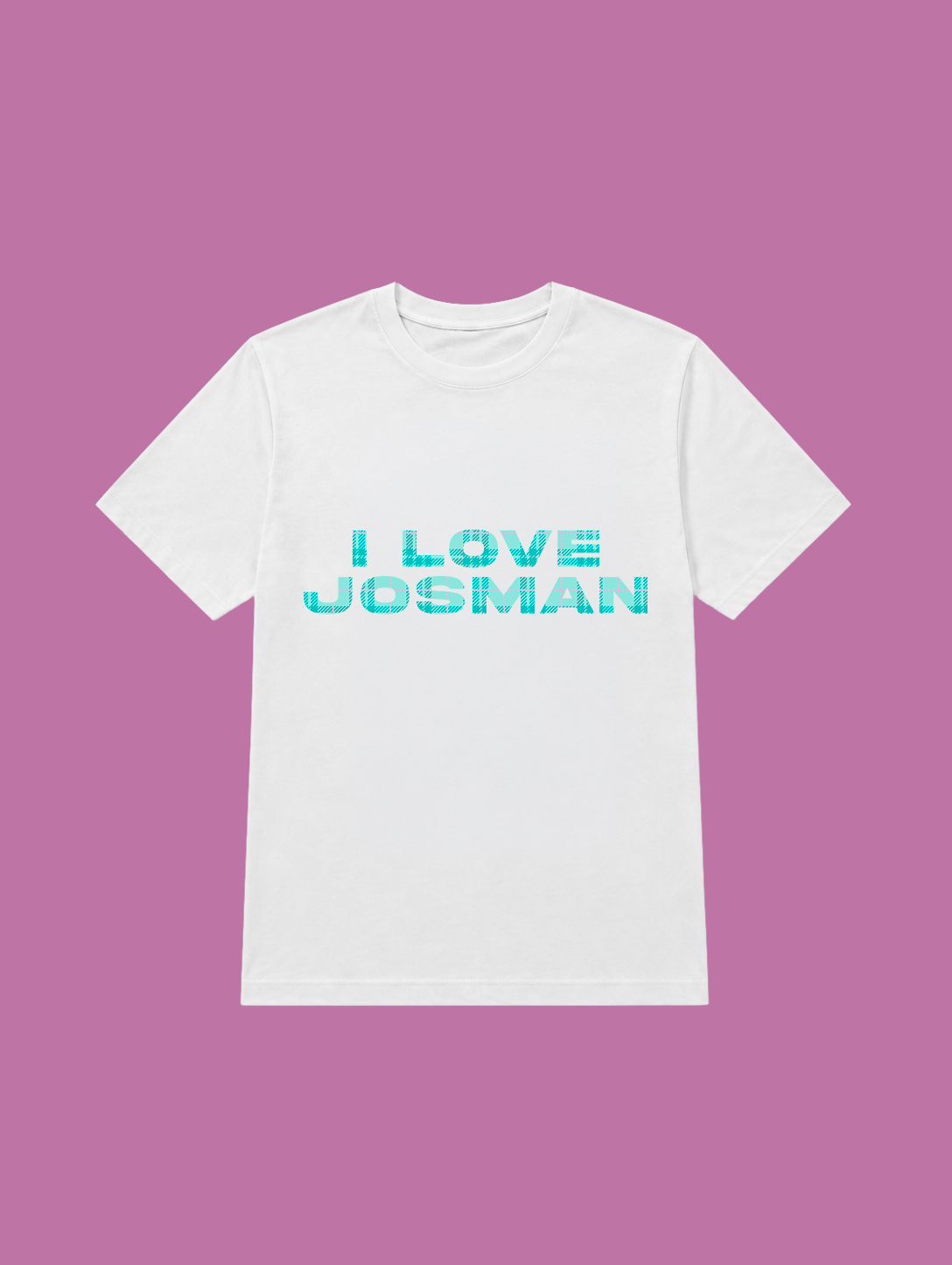 t-shirt I LOVE JOSMAN