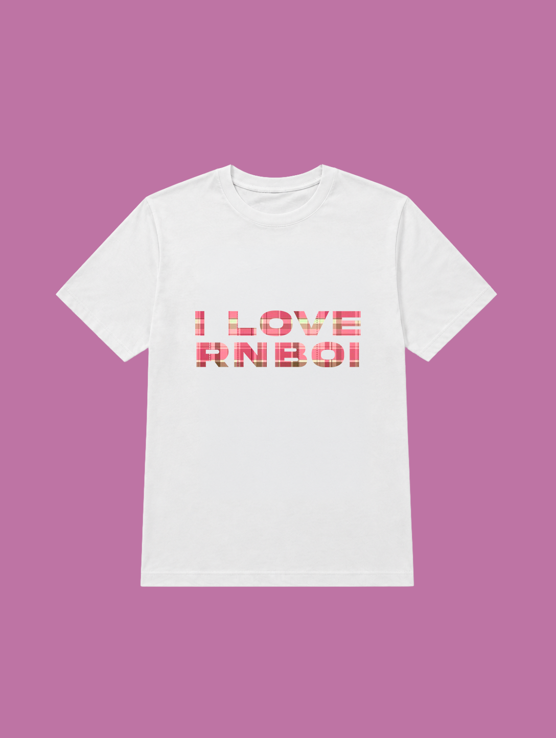 t-shirt I LOVE RNBOI