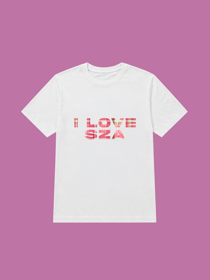 t-shirt I LOVE SZA
