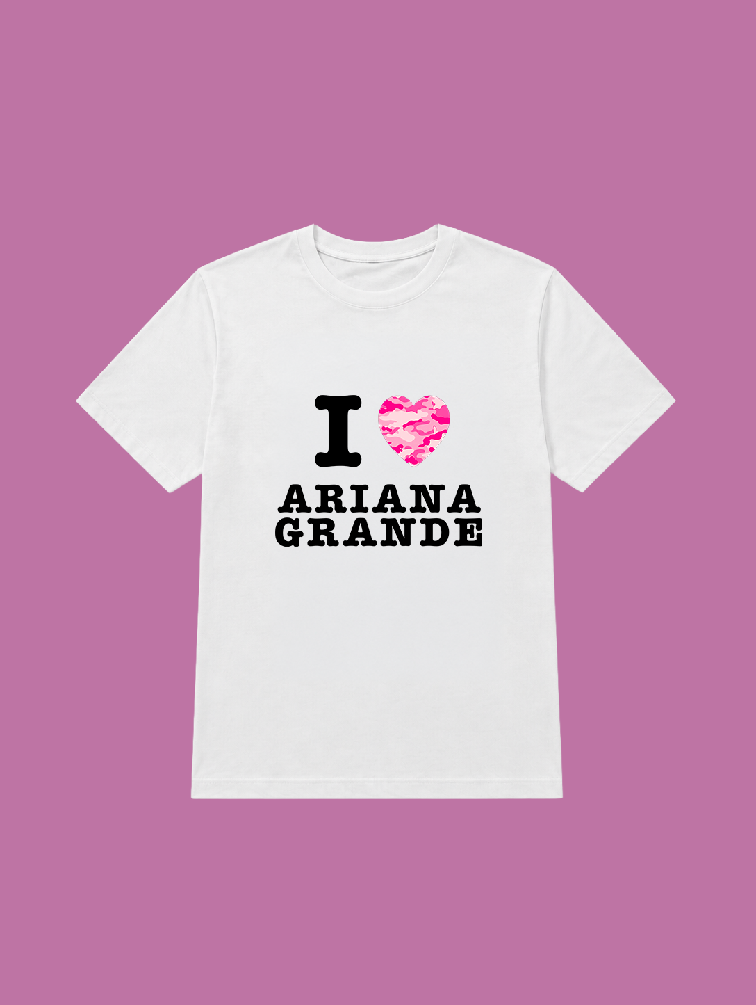 t-shirt I love Ariana grande