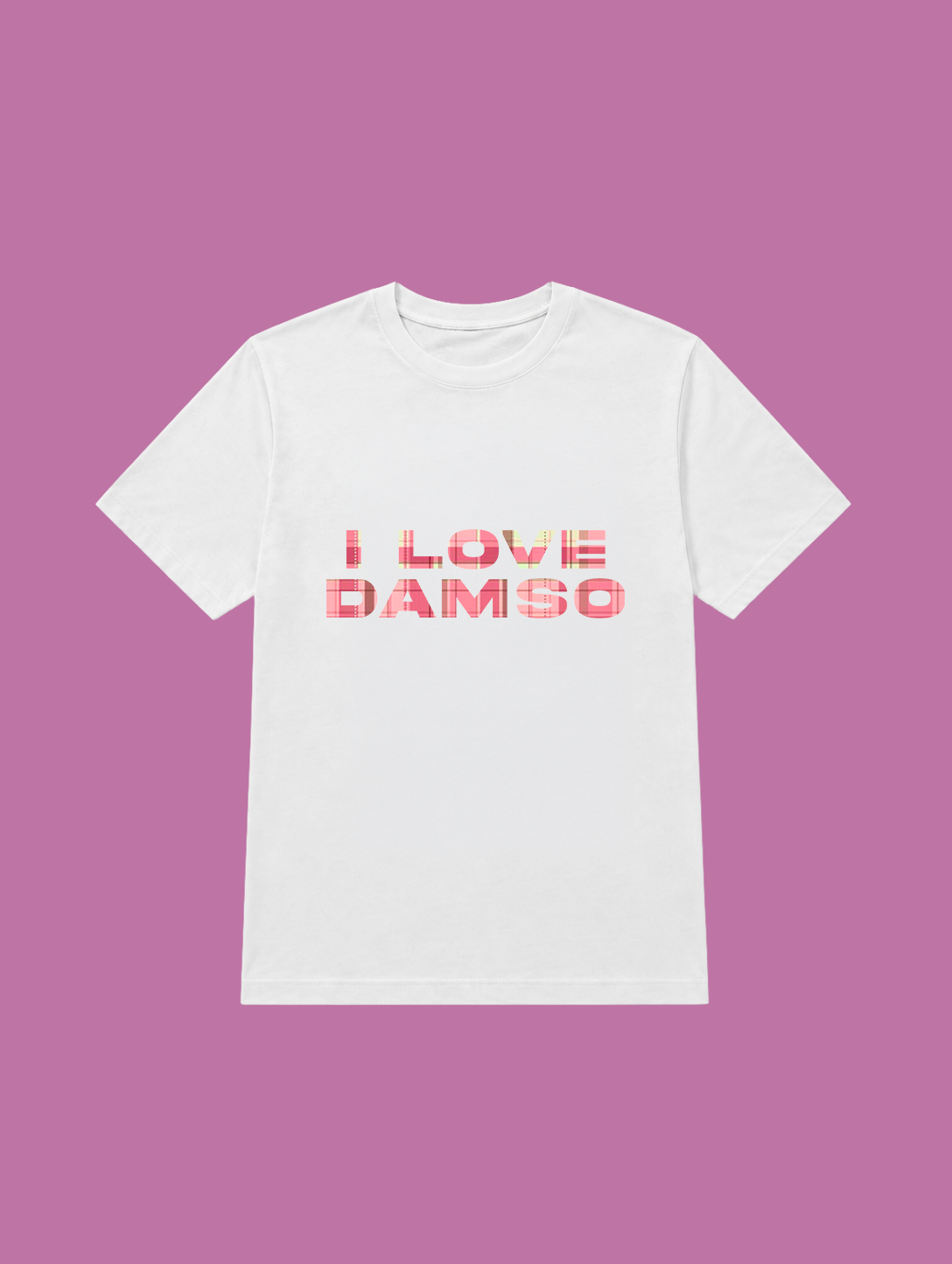 t-shirt I LOVE DAMSO