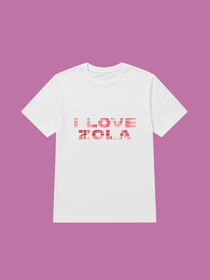 t-shirt I LOVE ZOLA