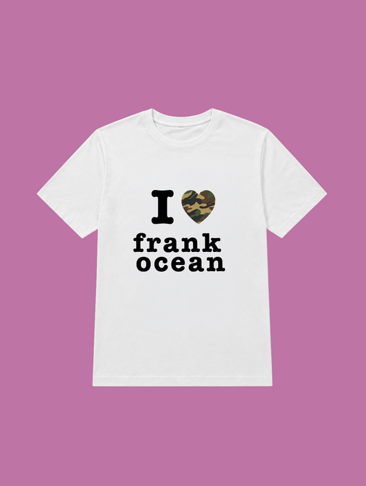 t-shirt I love frank ocean
