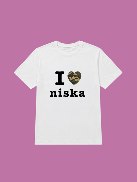 t-shirt I love niska
