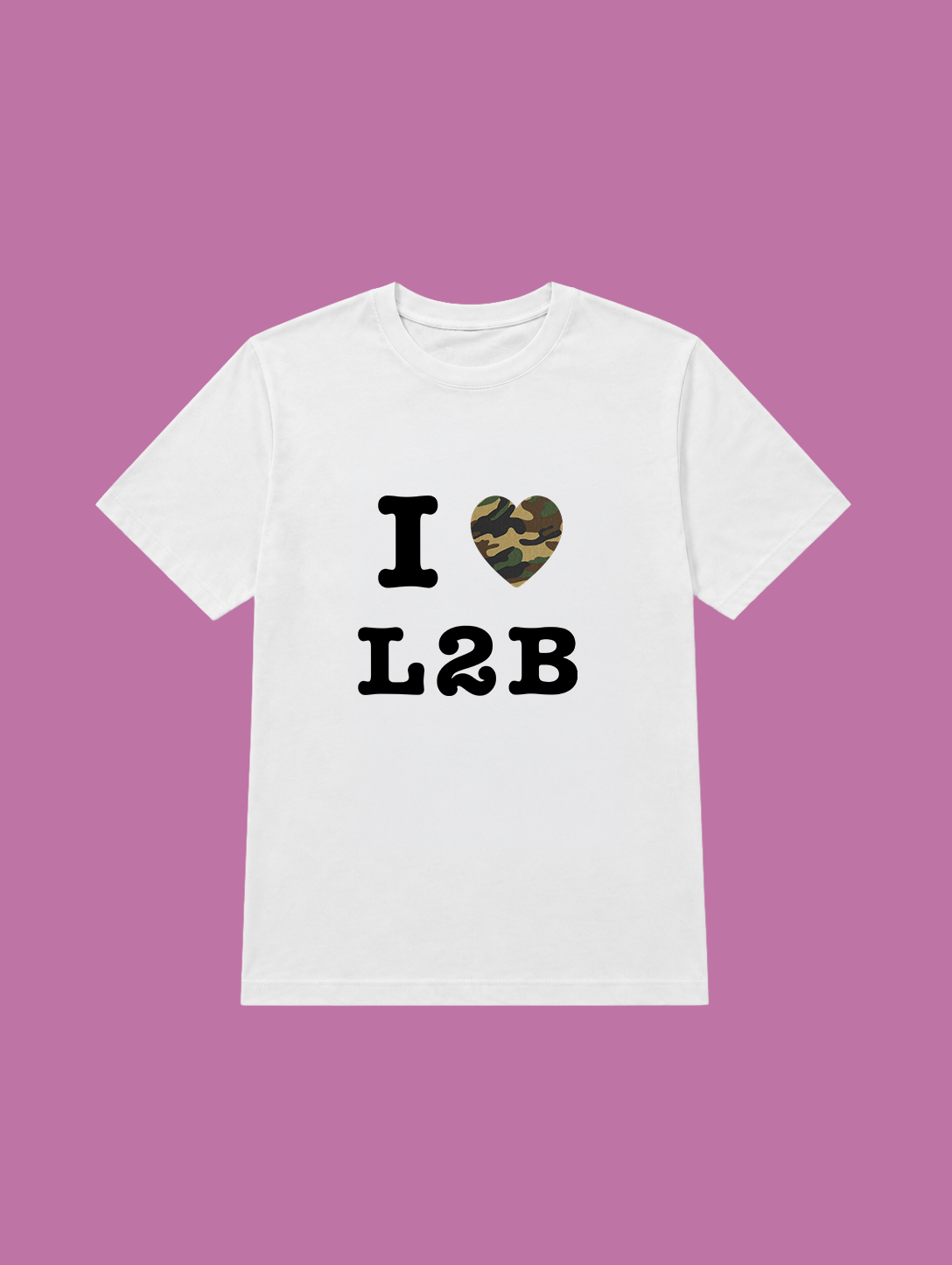t-shirt I love L2B