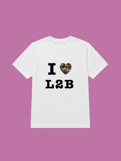 t-shirt I love L2B