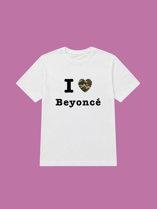 t-shirt I love Beyoncé