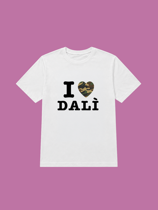 t-shirt I love dalì