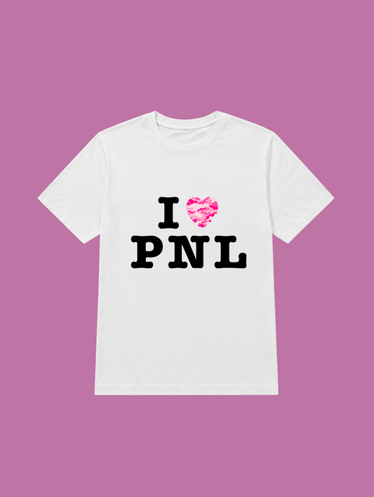 t-shirt I love pnl