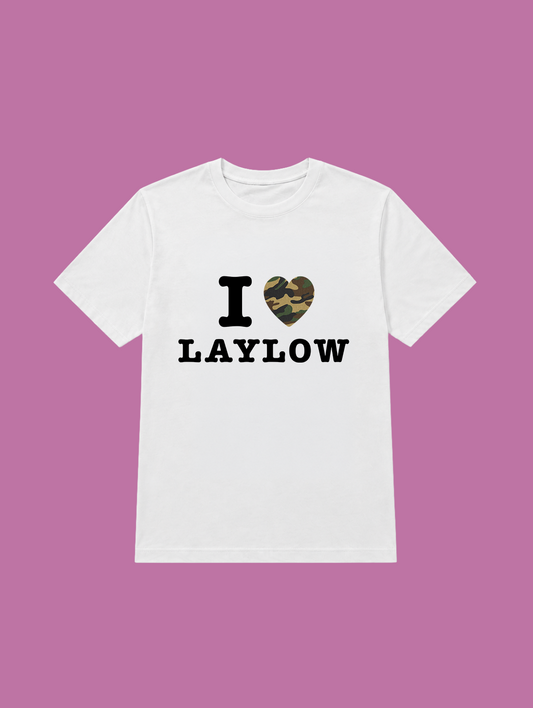 t-shirt I love laylow