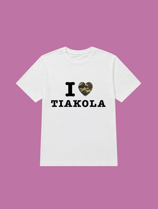 t-shirt I love tiakola