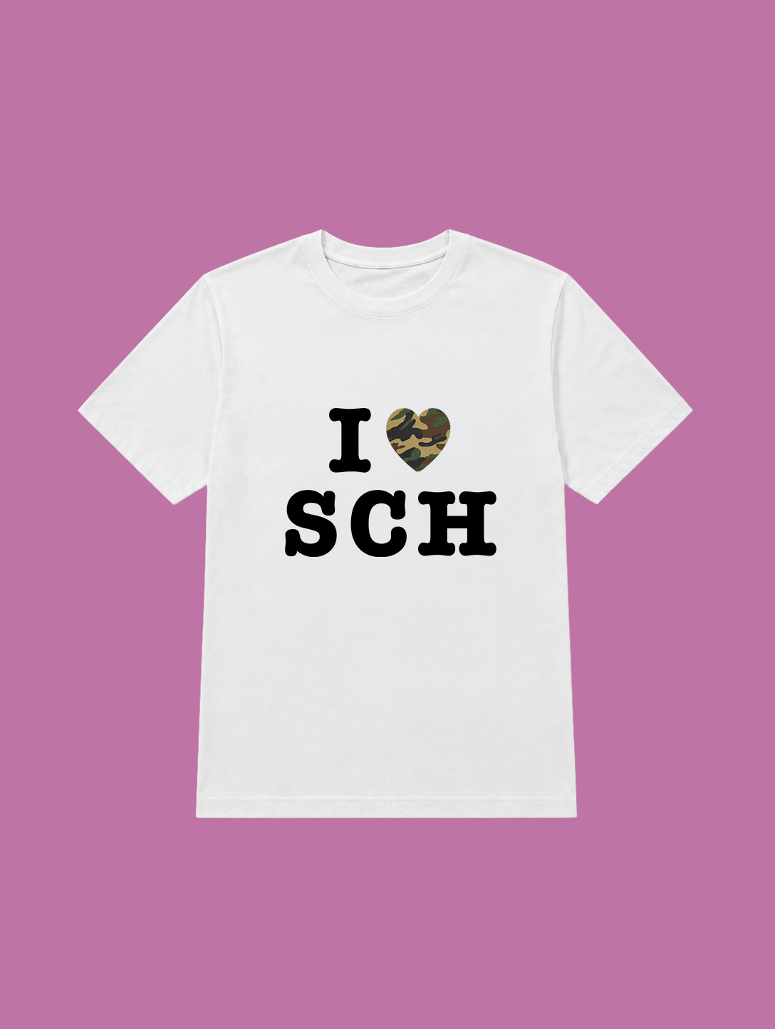 t-shirt I love sch