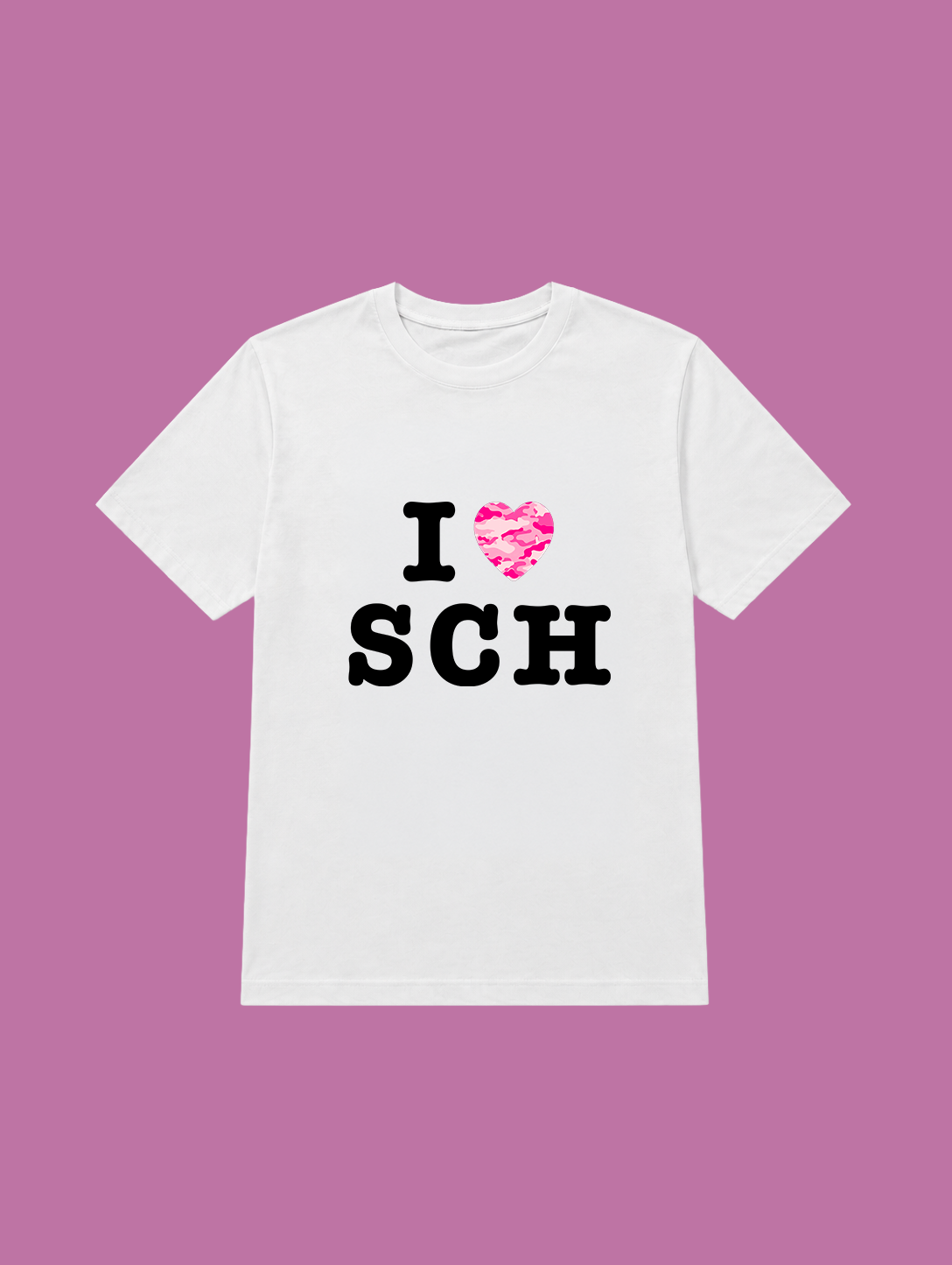 t-shirt I love sch